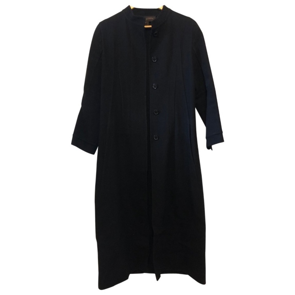 Louis Vuitton BLACK Wool Coat